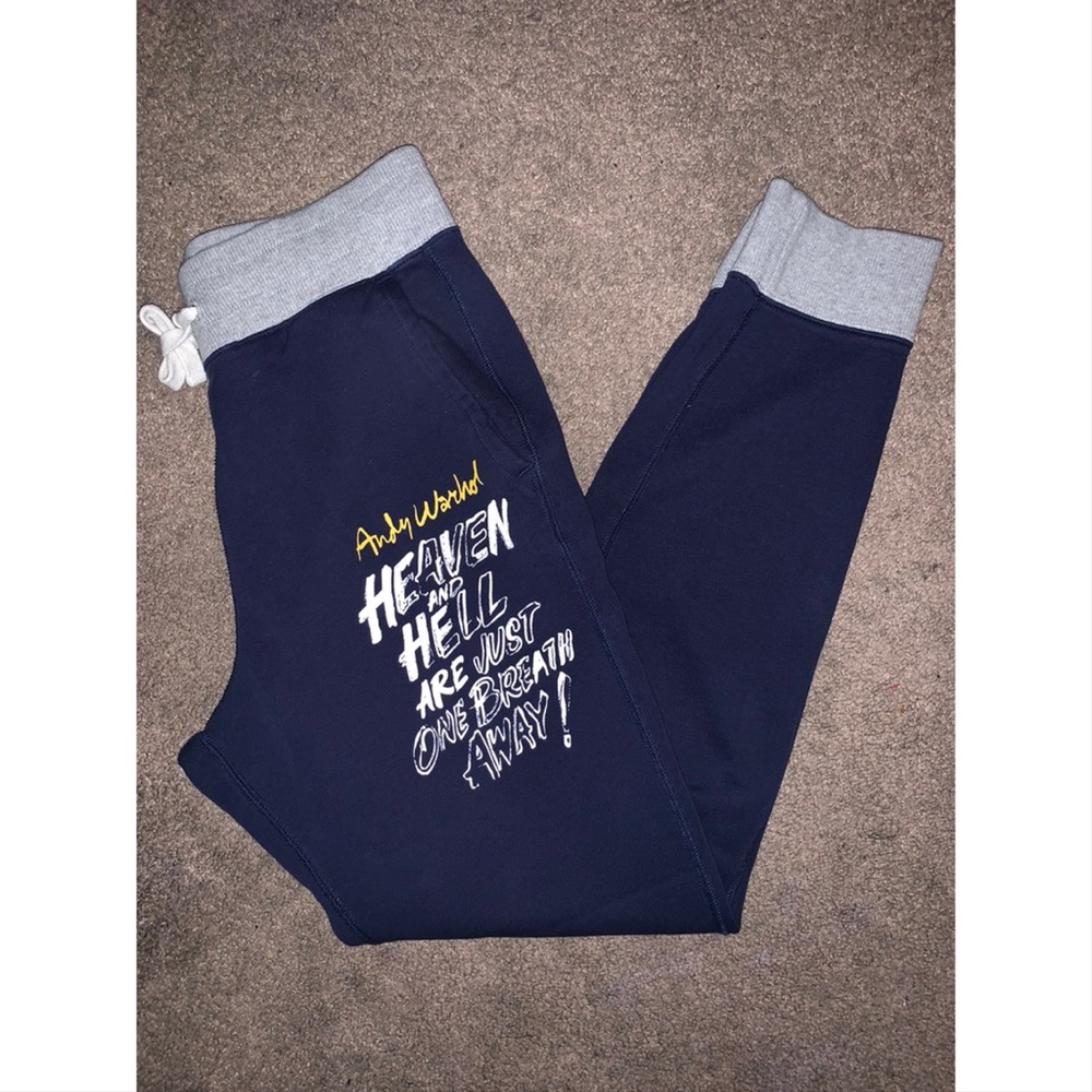 Men’s Sprz NY Andy Warhol Heaven & Hell Joggers 💙